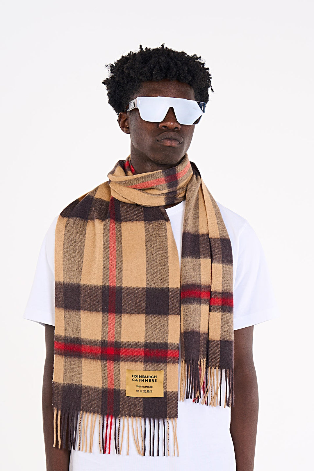 Scott Cashmere Scarf Exclusive Iconic Design DC Scott