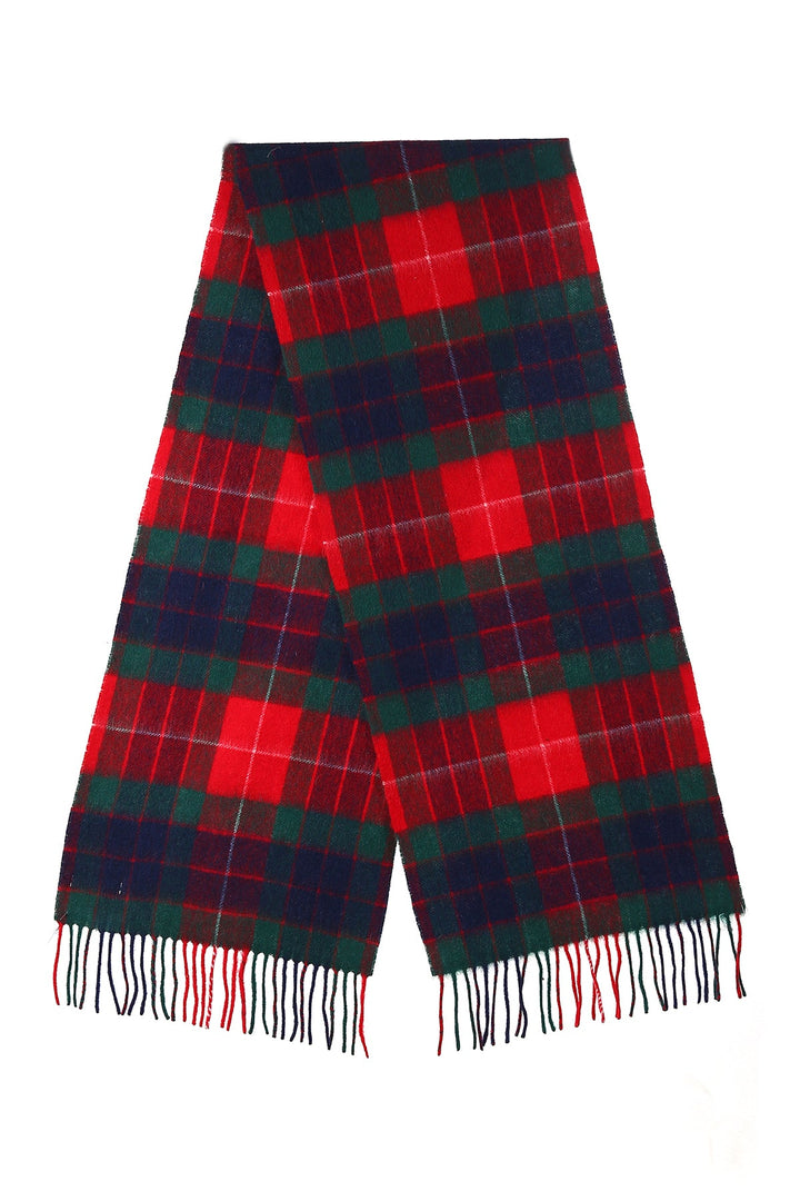 Scarves Fraser Red Clan 100% Pure Extra Fine Cashmere