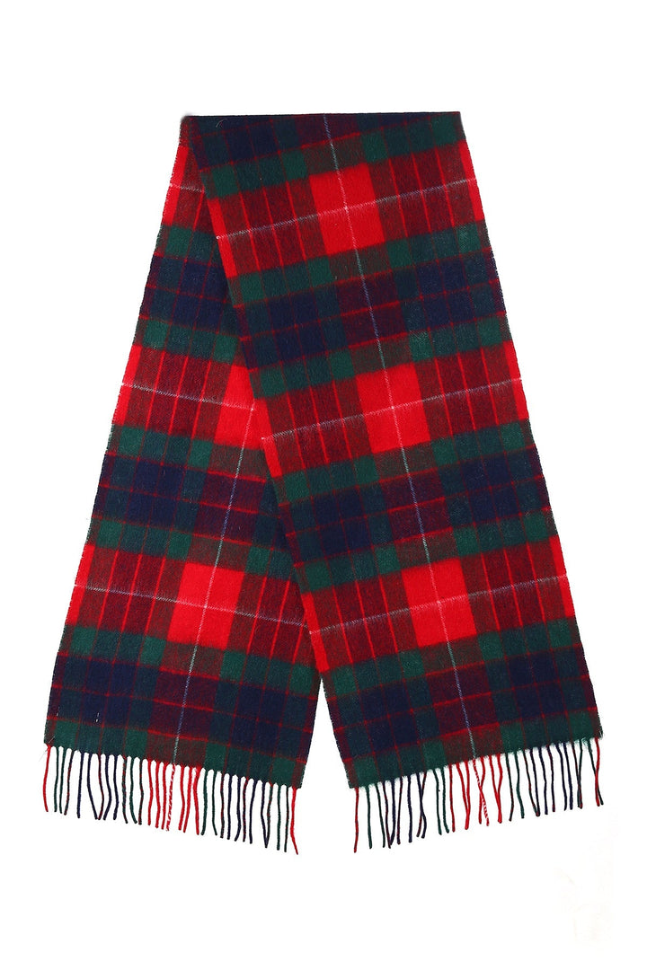 Scarves Fraser Red Clan 100% Pure Extra Fine Cashmere - Small Size