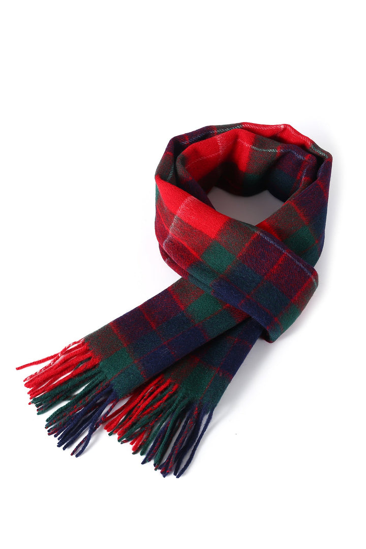 Scarves Fraser Red Clan 100% Pure Extra Fine Lambswool - Small Size