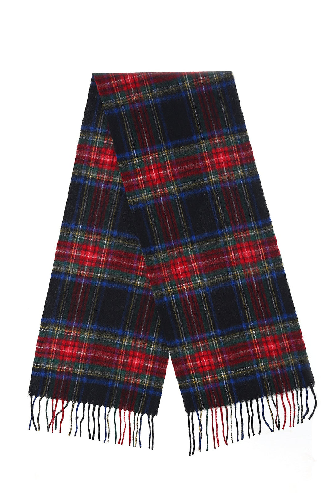 Scarves Stewart Black Clan 100% Pure Lambswool - Small Size