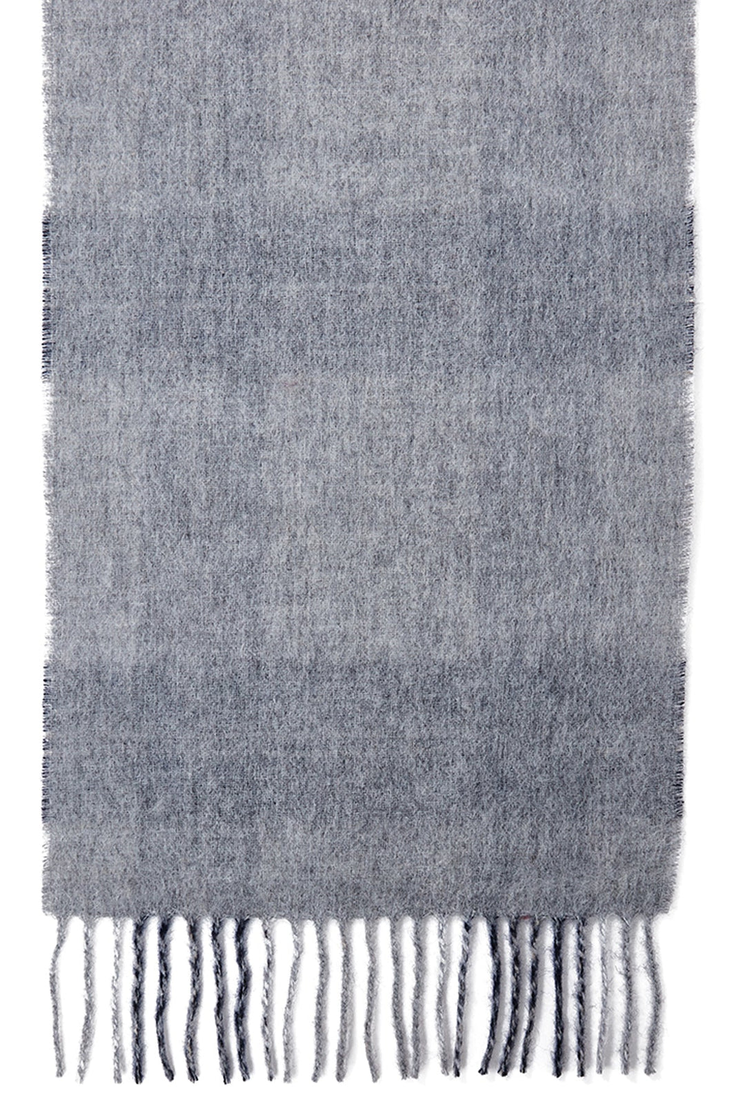 Reversible Scarf Bannockbane Silver 100% Pure Lambswool - Small Size