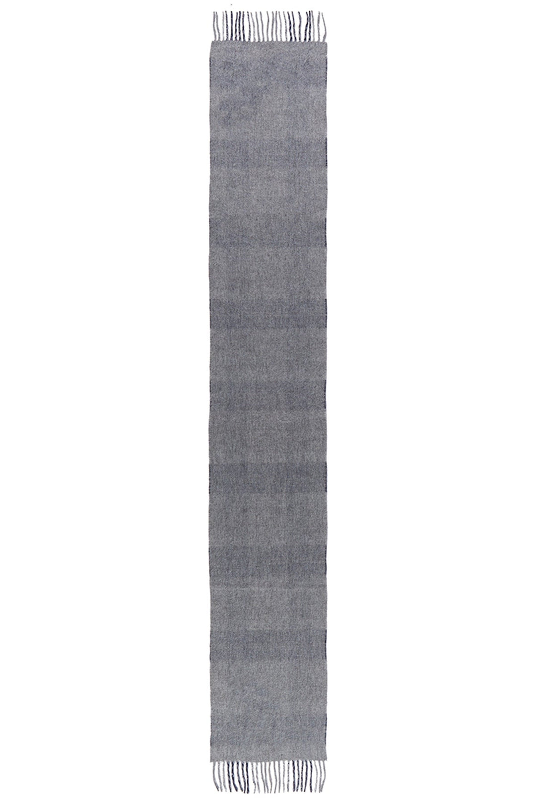 Reversible Scarf Bannockbane Silver 100% Pure Lambswool - Small Size