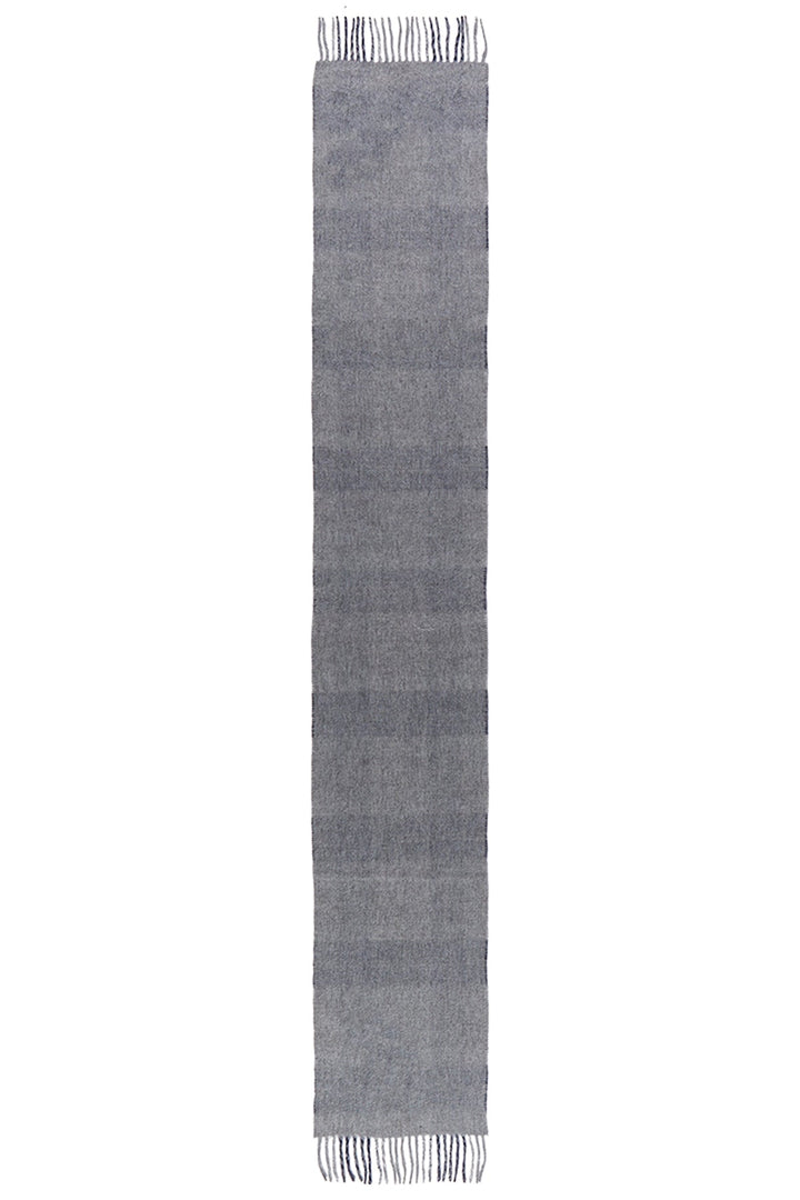 Reversible Scarf Bannockbane Silver 100% Pure Lambswool - Small Size