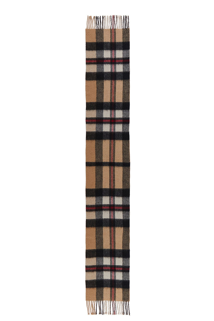 Reversible Scarf DC Design Camel 100% Pure Lambswool - Small Size