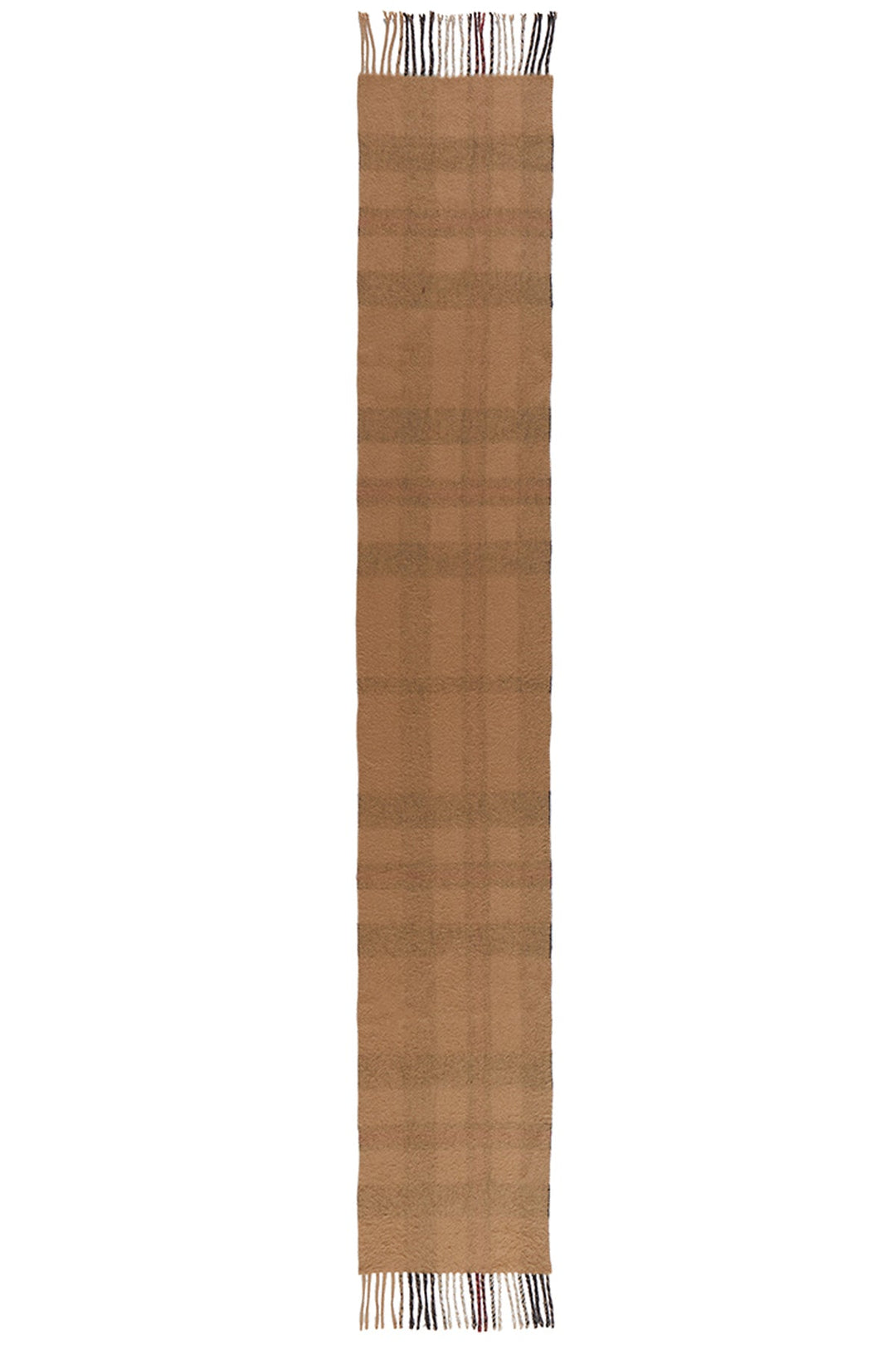 Reversible Scarf DC Design Camel 100% Pure Lambswool - Small Size