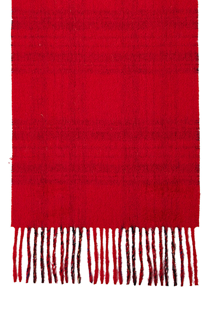 Reversible Scarf Royal Stewart Red 100% Pure Lambswool - Small Size