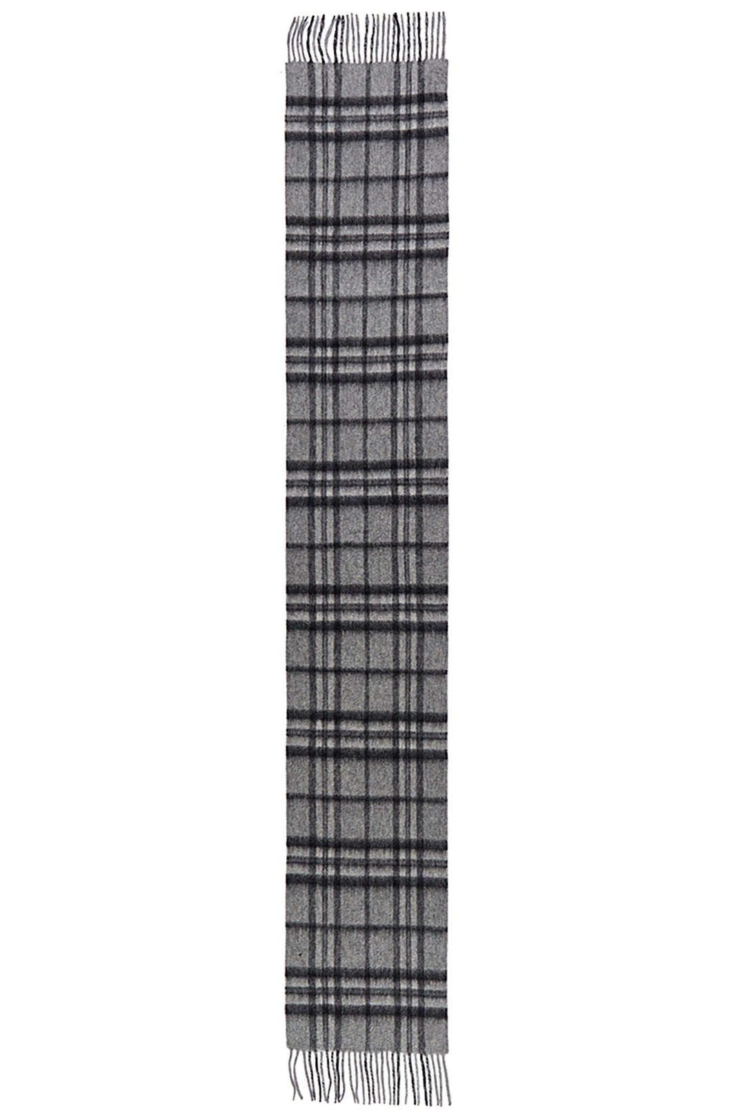 Scarf 100% Pure  wool Scottish Design Thomson Grey  Reversible - Small Size