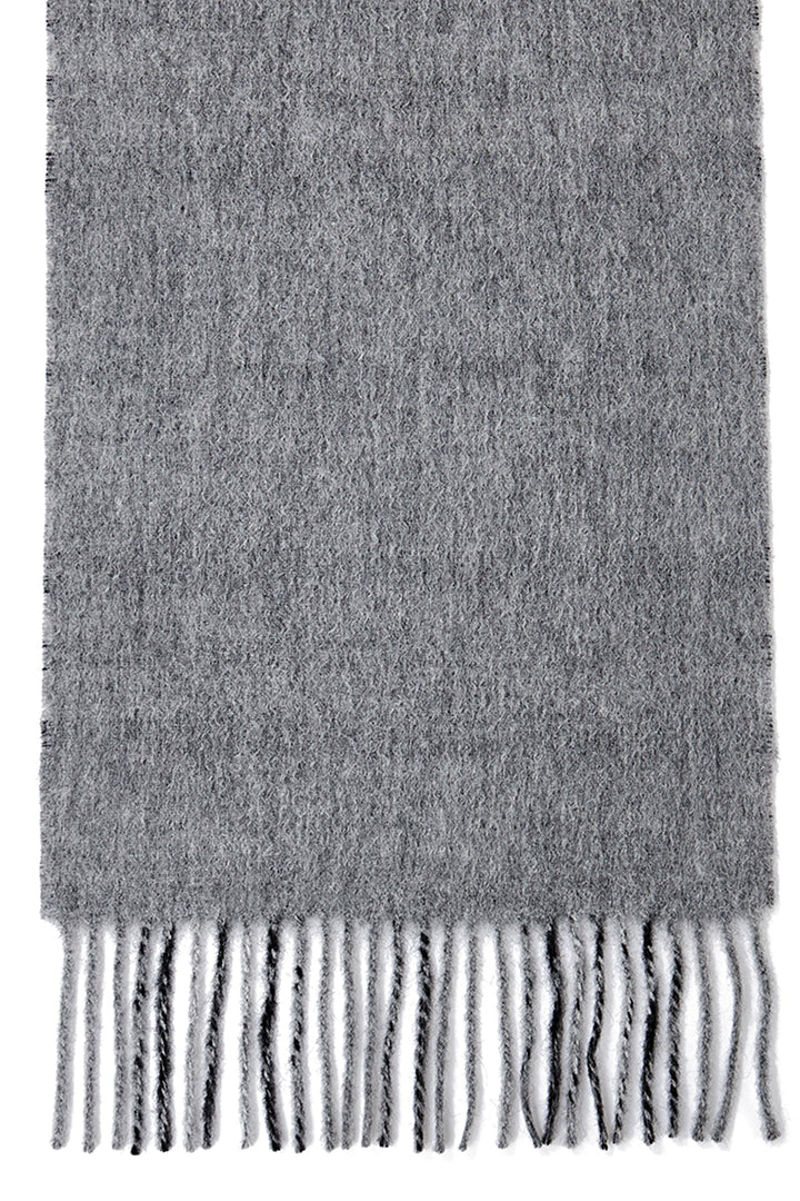 Scarf 100% Pure  wool Scottish Design Thomson Grey  Reversible - Small Size