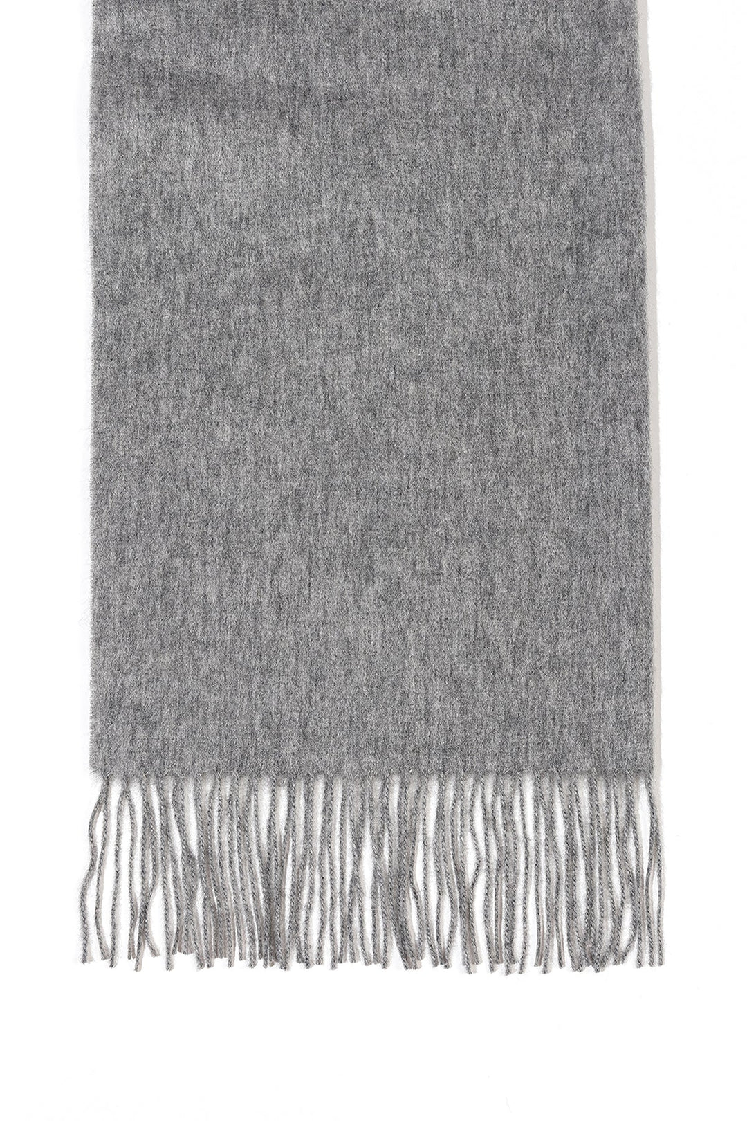 100% Pure Extra Fine Wool Scarf Grey
