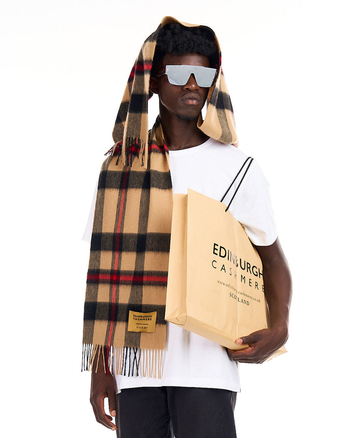 Scott Cashmere Scarf  Black DC Scott Exclusive Design