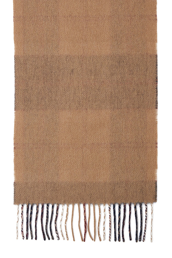 Reversible Scarf Bannockbane Navy 100% Pure Lambswool - Small Size