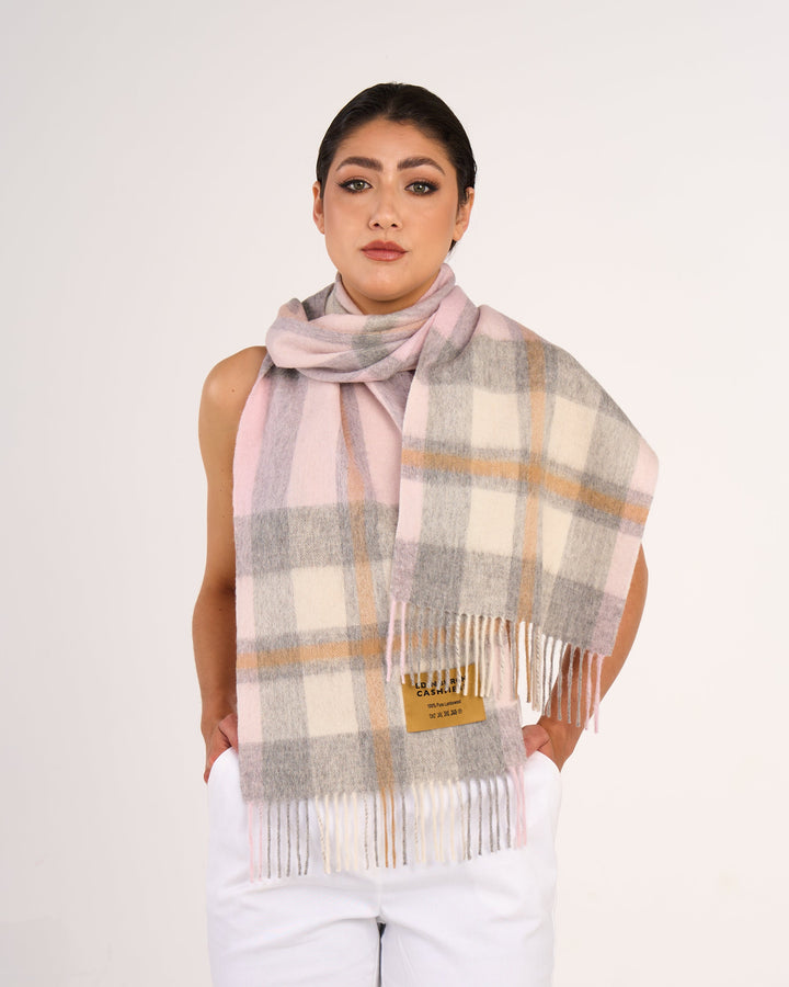 Cashmere Scarf Scottish Mackellar Tartan