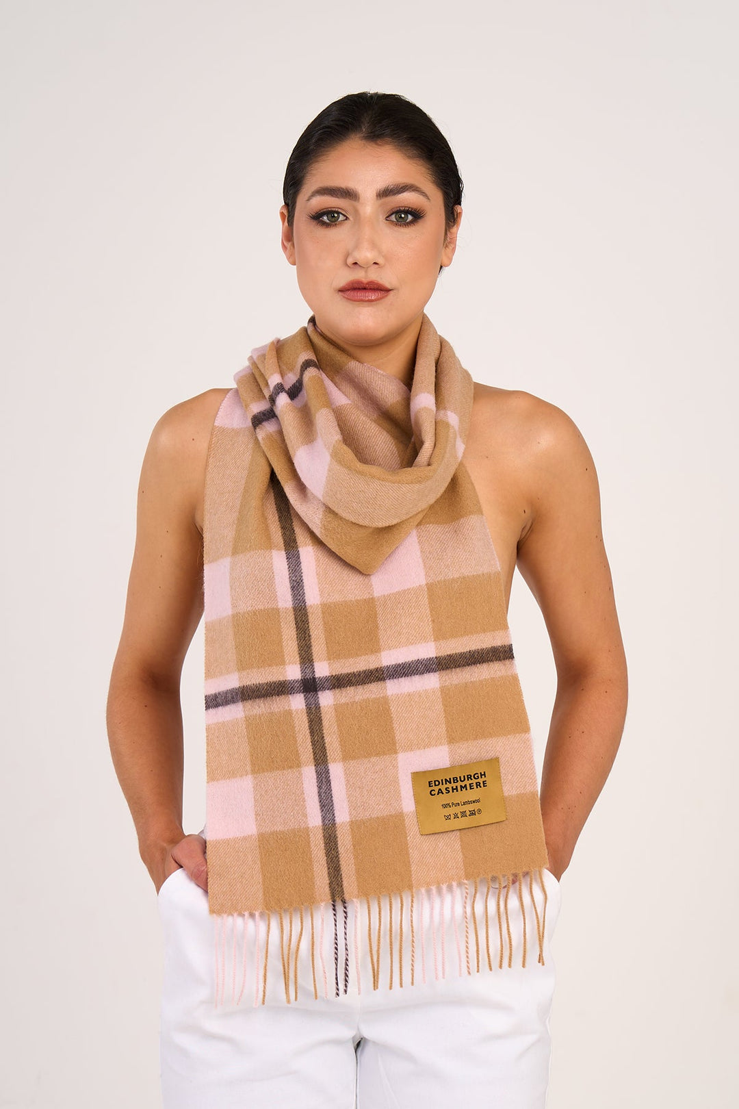 Scott Cashmere Scarf Exclusive Iconic Design DC Scott