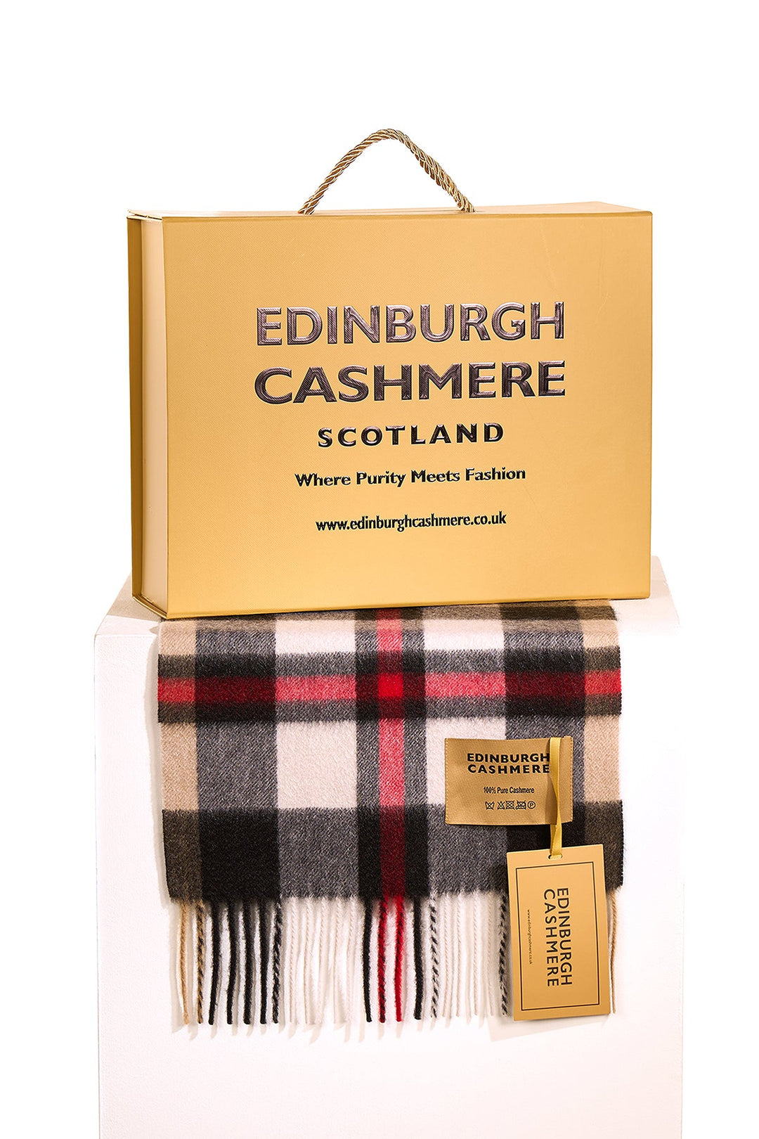 Cashmere Scarf Exclusive Design DC Scott