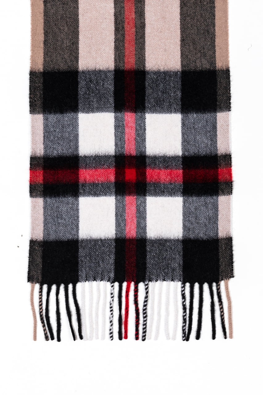 Edinburgh Lambswool DC Camel Scarf 100% Pure Lambswool
