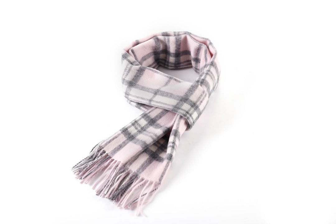 Scarf 100% Pure Lambswool Scottish Design Pink
