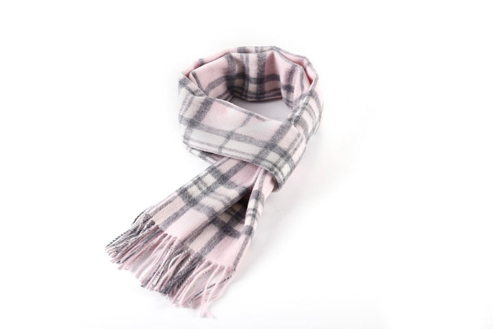 Scarf 100% Pure Lambswool Scottish Design Pink