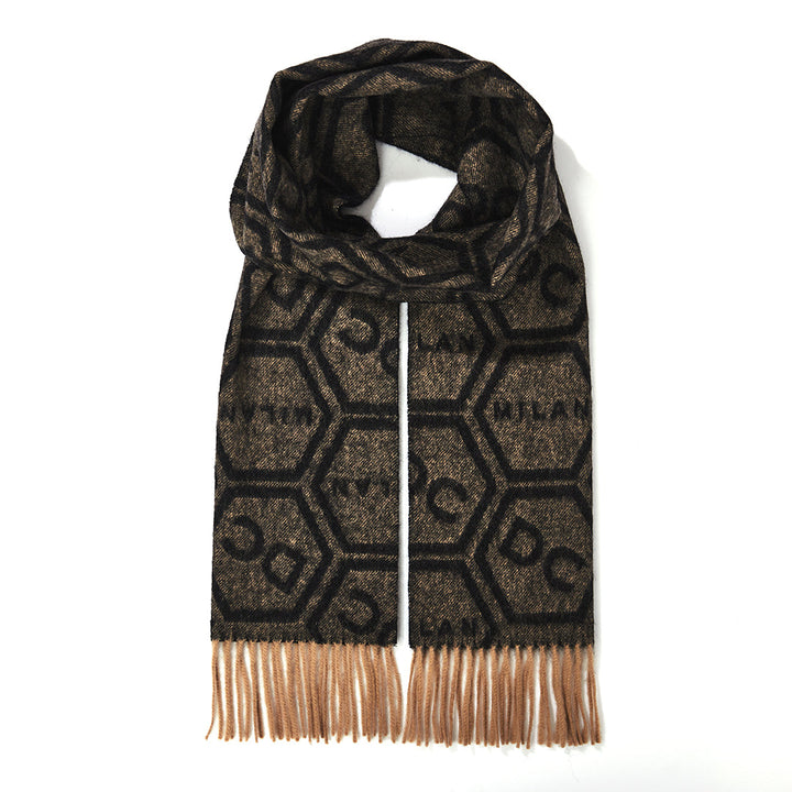 Scarf Exclusive Iconic Design 100% Pure Wool