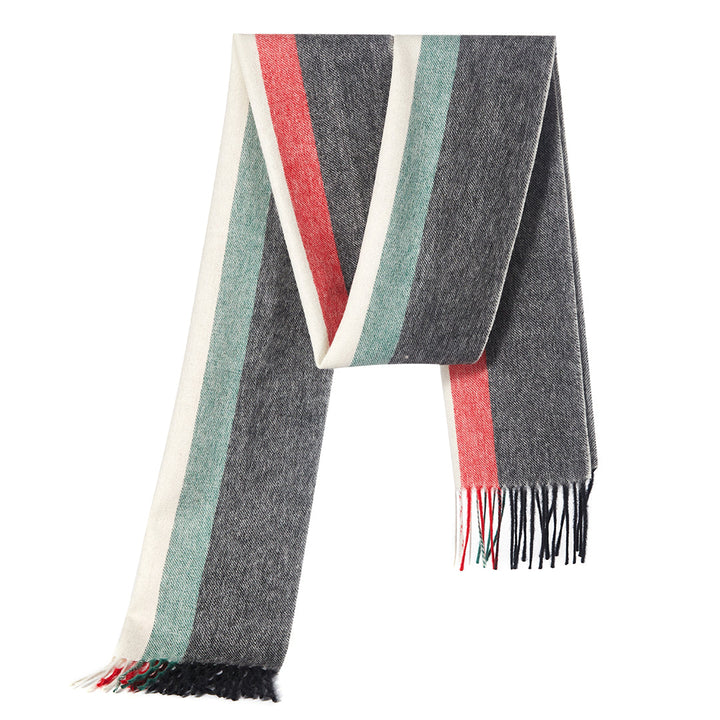 Designer Scarf Milano Grey Scarf 100% Pure wool