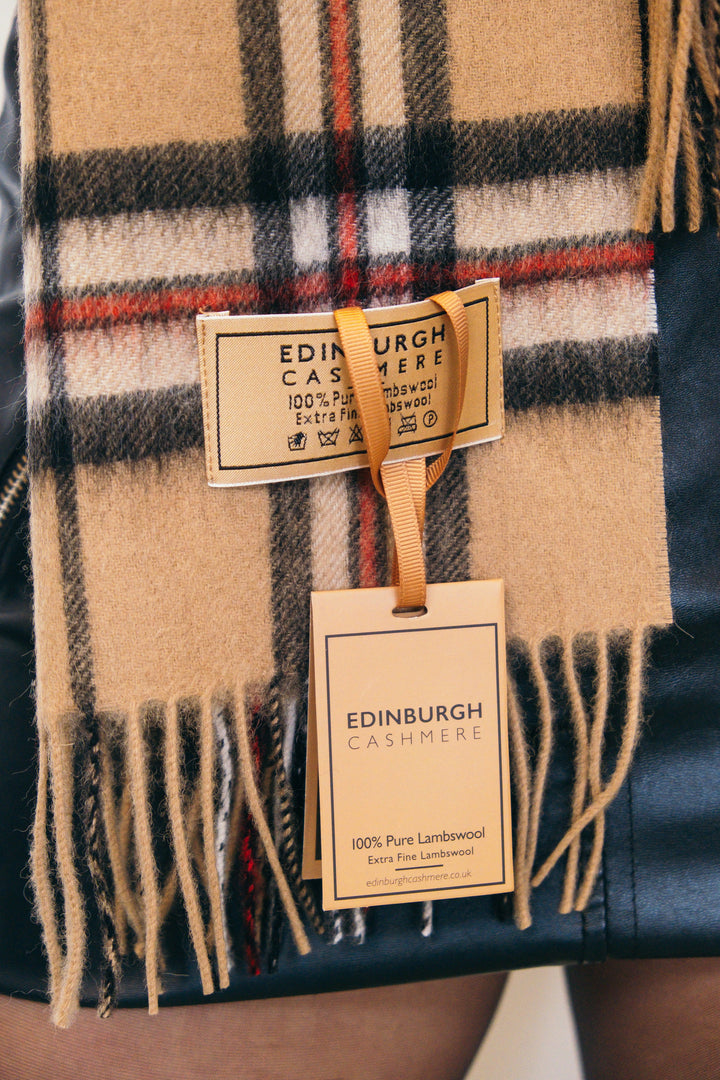 Scarf  Scottish  Design 100% Pure Lambswool
