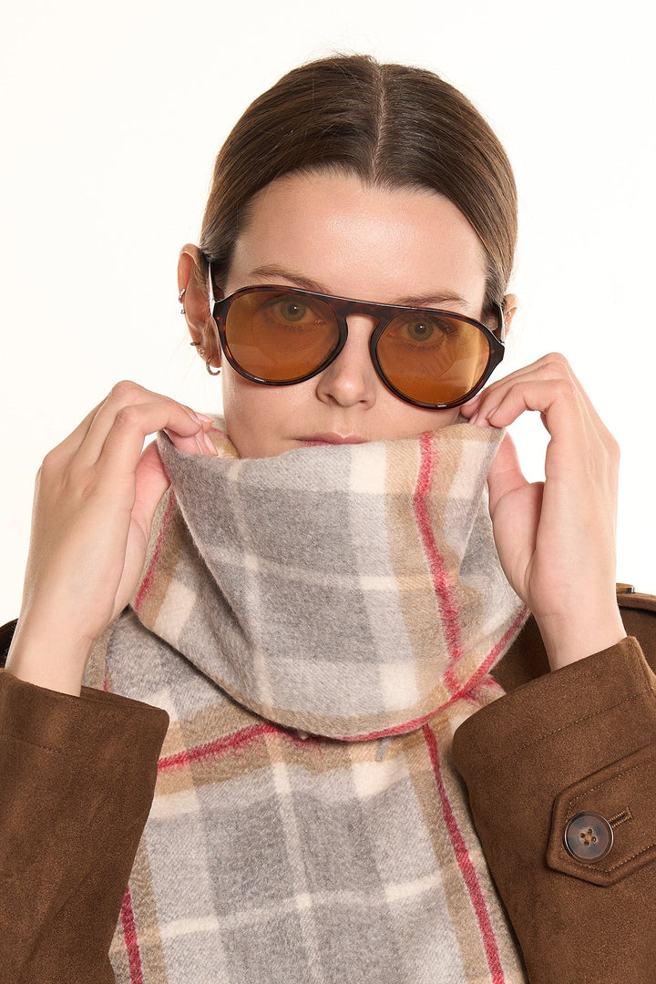 Cashmere Scarf Thomson Grey