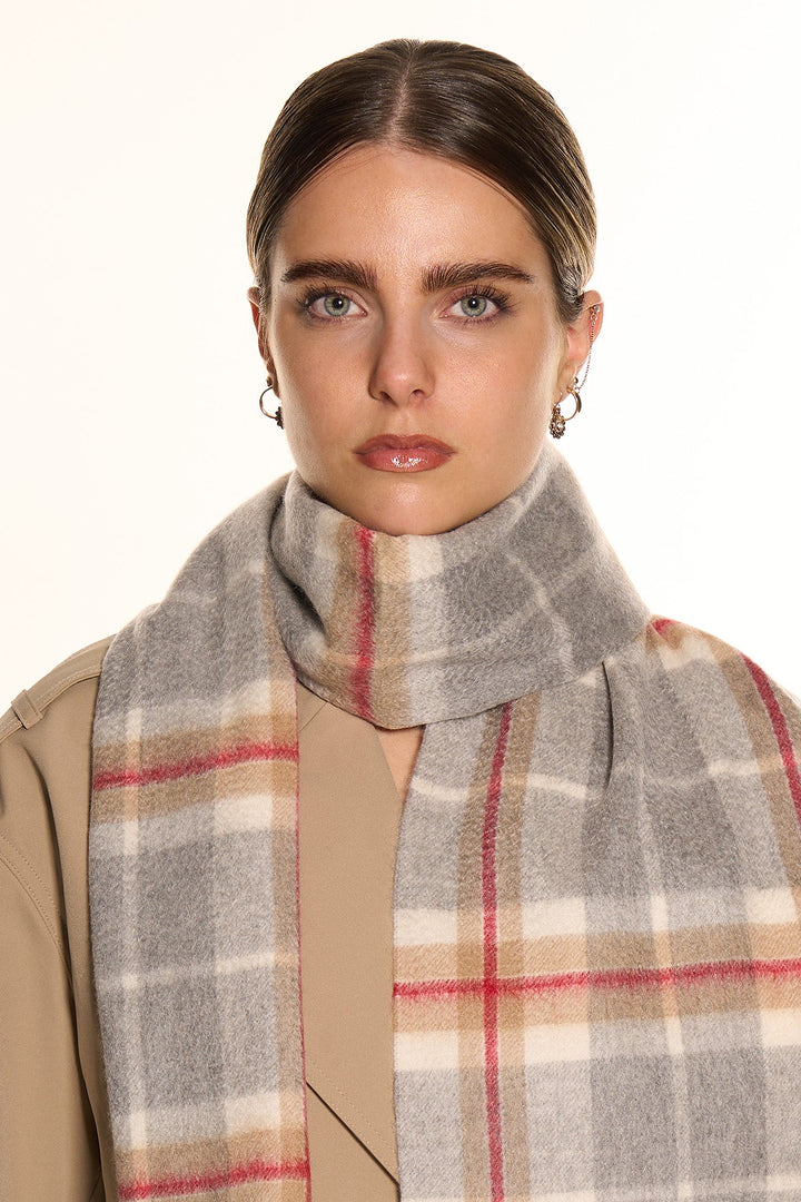 Cashmere Scarf Thomson Grey - Small Size
