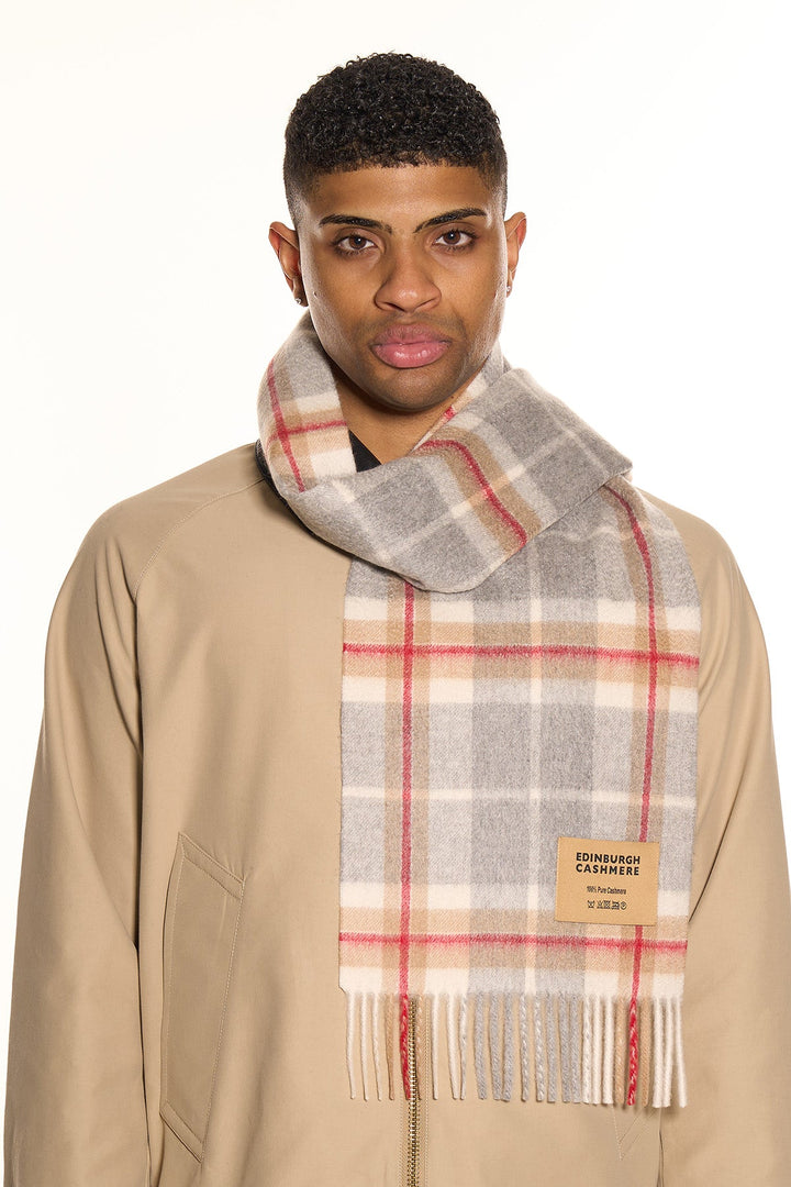 Cashmere Scarf Thomson Grey - Small Size