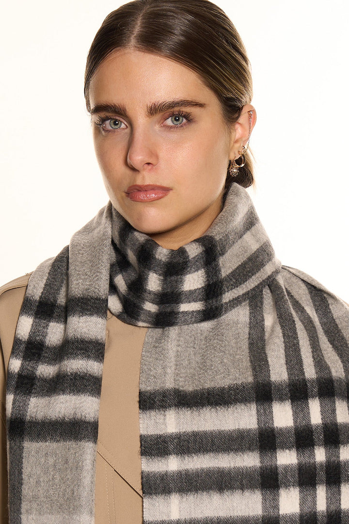Cashmere Designer Scarf Iconic DC Classic - Small Size