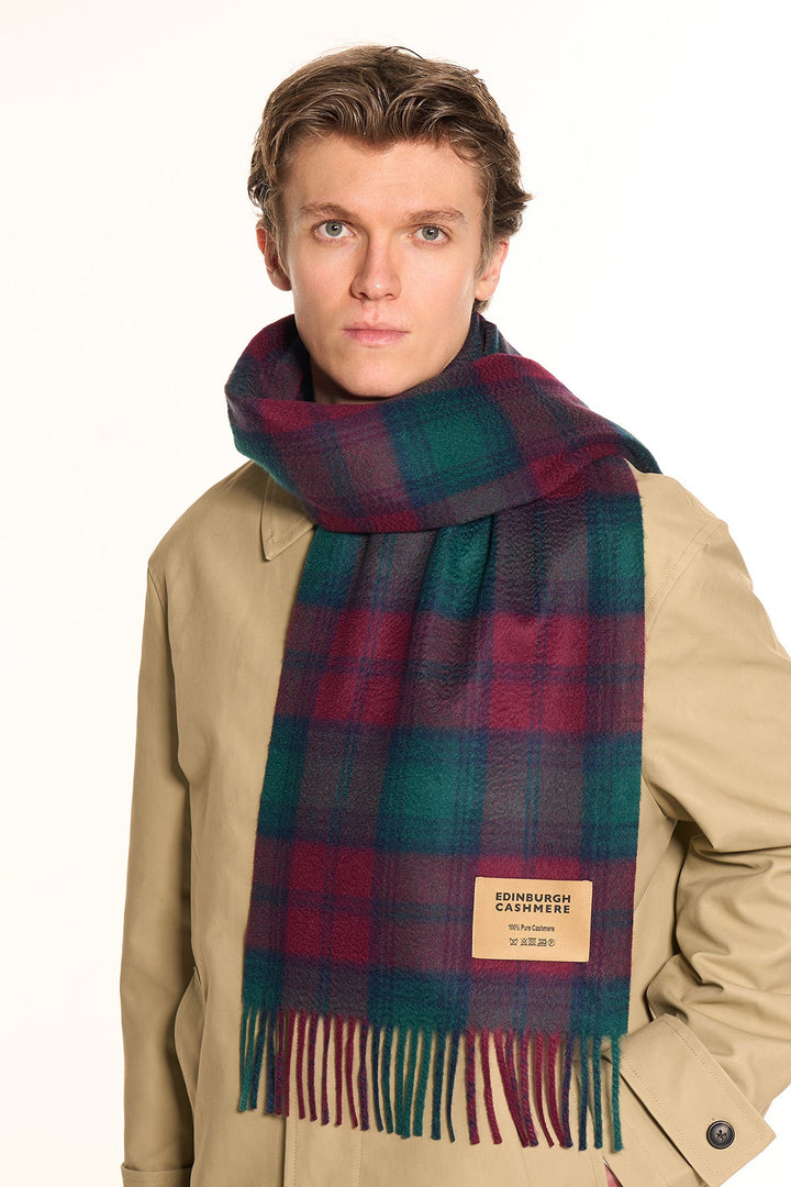 100% Pure Men Cashmere Lindsay Scarf