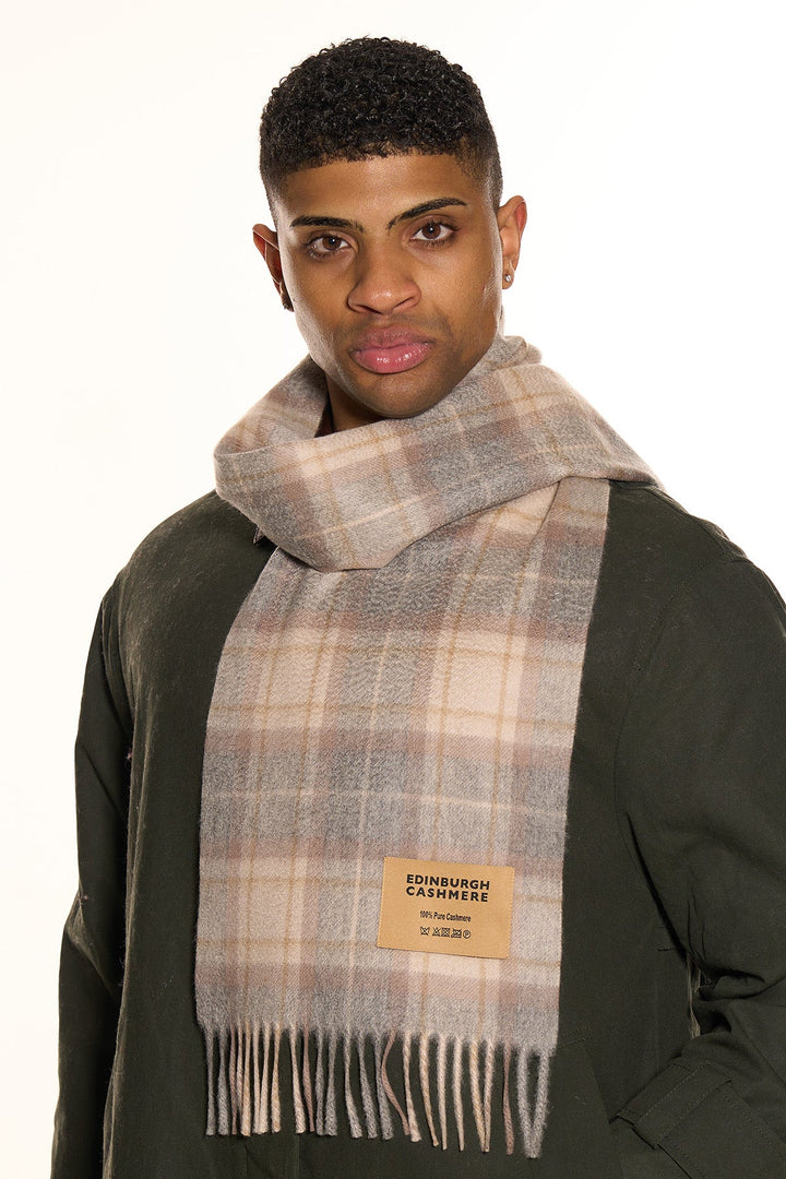 MacKellar Scarf 100% Pure Cashmere - Small Size