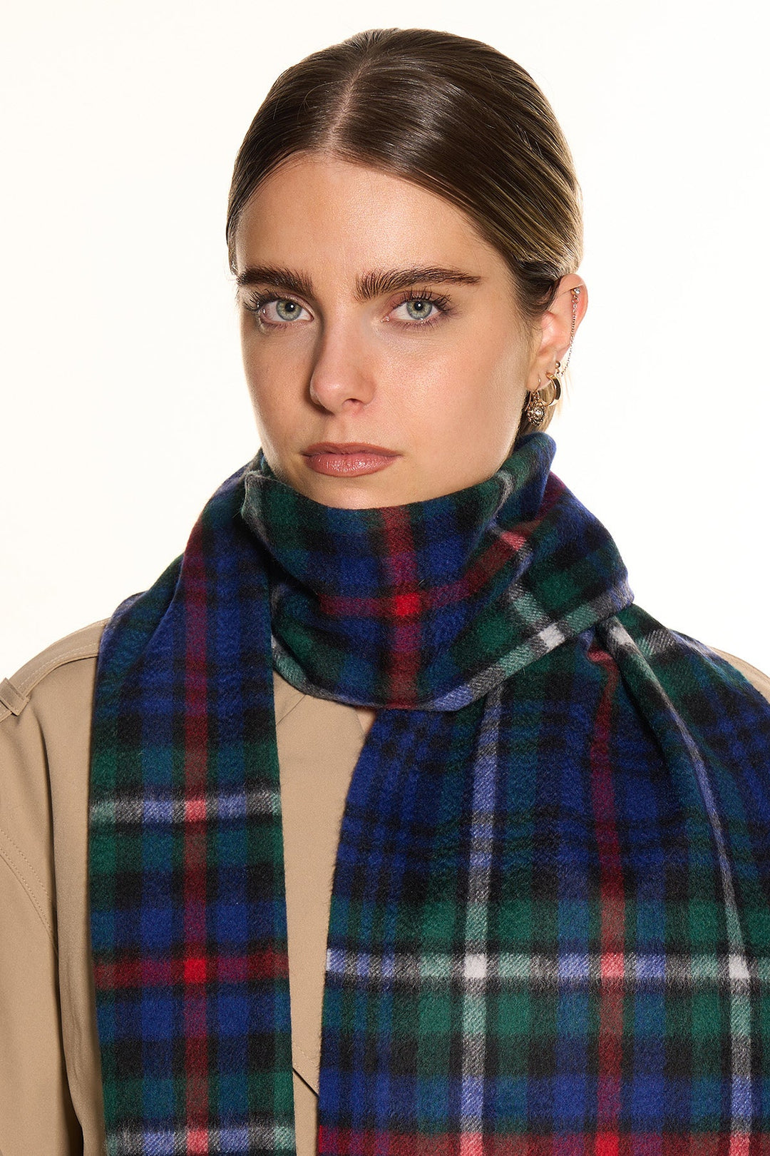 100% Pure Cashmere MacKenzie Scarf - Small Size