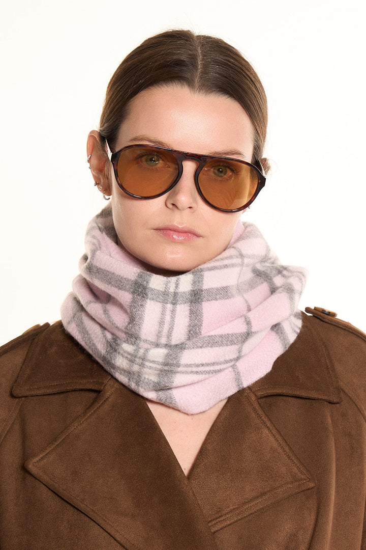 100% Pure Cashmere Scarf Thomson Pink