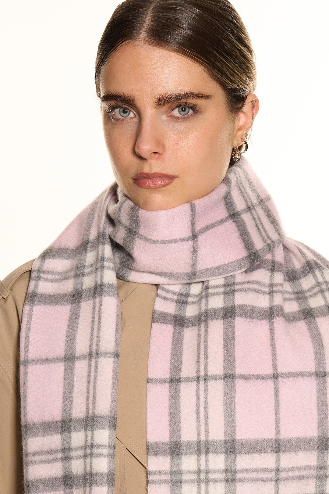 100% Pure Cashmere Scarf Thomson Pink - Small Size